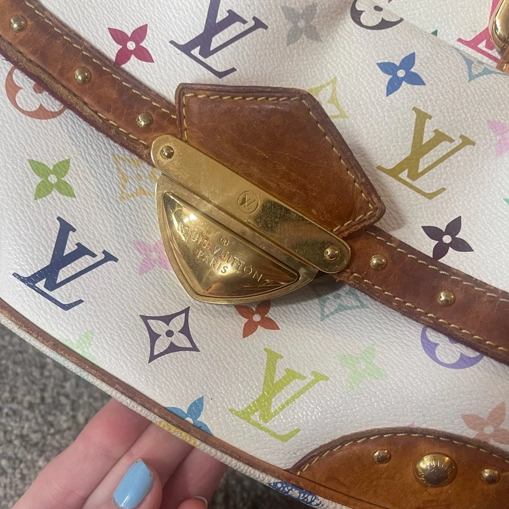 Louis Vuitton Rita Murakami 🌈 Multicolor Vintage Handbag - Picture 5 of 12